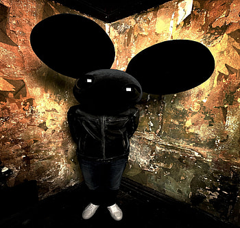 deadmau5, wall, gruge, mau5, black HD wallpaper