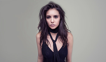 Nina Dobrev, brunette, actress, 2018 HD wallpaper