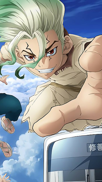 Dr. Stone anime, Dr Stone , Posted by Christopher Johnson HD phone wallpaper