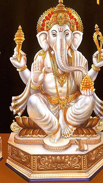 Lakshmi Ganesh, Ganesh Statue HD phone wallpaper