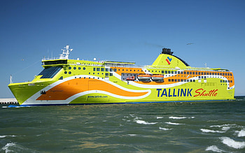 Ferry travels, Transportation vessel, Water journey, Scenic views HD wallpaper