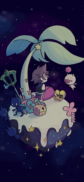Kingdom Hearts Chibi, eskol86, Eskolaris, kh, sora HD phone wallpaper