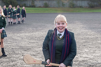 Derry Girls TV Series, Full cast lineup, Familiar faces, Memorable characters HD wallpaper