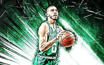 Jayson Tatum, NBA, boston celtics, tatum, basketball HD wallpaper