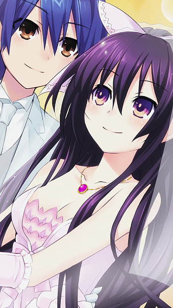 Tohka & Shido — Date A Live , Tohka Yatogami, Anime, Date A Live HD phone wallpaper