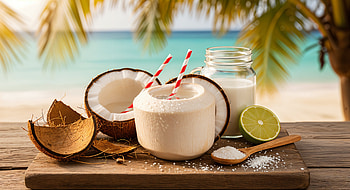 Tropical Coconut Bliss —, Coconut HD wallpaper