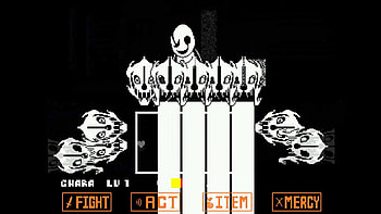 Undertale - Pacifist Sans and WD Gaster fight (fanmade game) HD wallpaper
