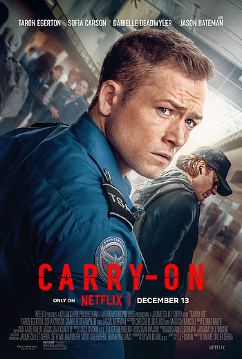 Carry On (2024) Movie Featuring Taron Egerton & Jason Bateman, movie HD phone wallpaper