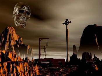 skeleton world, unique art, awesome HD wallpaper