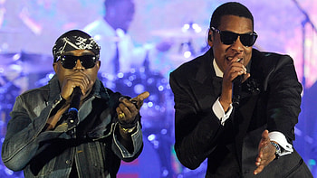 Jay-Z & Kanye West Computer , ... Jay Z Kanye HD wallpaper