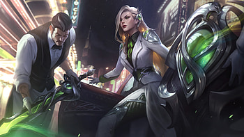 Debonair Leona, riot games, league of legends, lol HD wallpaper
