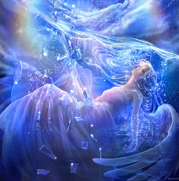 Void of Blue, float, glowing, glow, angel, wonderful, long hair, dress, beauty, nice, lady, wing, fantasy girl, takaki, maiden, underwater, angelic, bubble, water, wings, sweet, magic, splendid, divine, gorgeous, aqua, beautiful, fantasy, pretty, light, lovely, realistic HD phone wallpaper