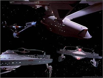 Reliant and Enterprise, reliant, enterprise, star trek 2, star trek HD wallpaper