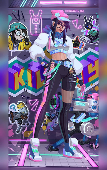 Killjoy But Cooler, Valorant_, Valorant_Killjoy, , Valorant HD phone wallpaper