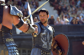 Gladiator saga, Maximus' destiny, Ancient Rome's power, Epic tale HD wallpaper
