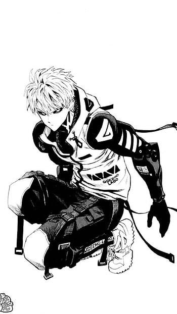 Genos manga, one_punch_man, cyborg HD phone wallpaper