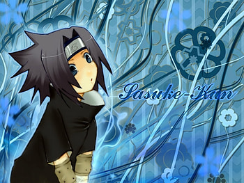 sasuke-kun, sasuke, naruto, kun, uchiha HD wallpaper
