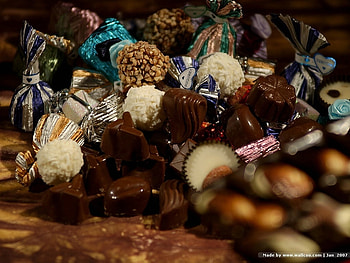 Chocolate, valentines, day, cakes, sweets HD wallpaper