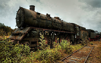 Miscellanea, Miscellaneous, Old, Railway, Locomotive, Steam Locomotive HD wallpaper