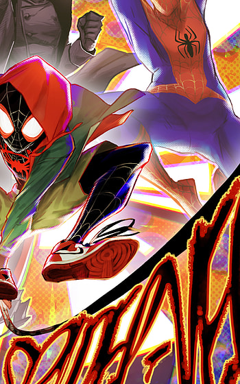 Spider-Verse Vibes: Dynamic Spider-Man , movie, Spider-Man: Into The Spider-Verse HD phone wallpaper