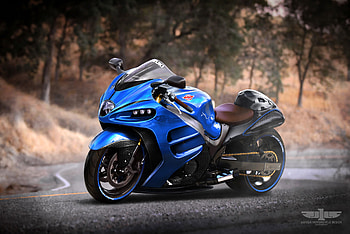 Hayabusa Art, suzuki-hayabusa, suzuki, bikes, artwork, artist, digital-art, artstation HD wallpaper