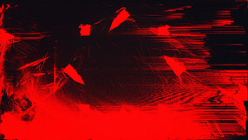 Red Glitch Art Abstract , abstract, digital-art, red, glitch HD wallpaper
