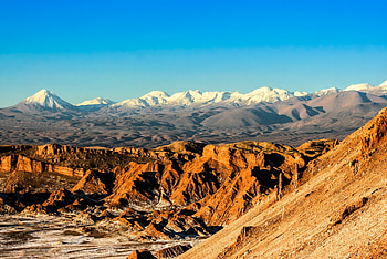 Mountains, Desert, Atacama Desert, Chile HD wallpaper