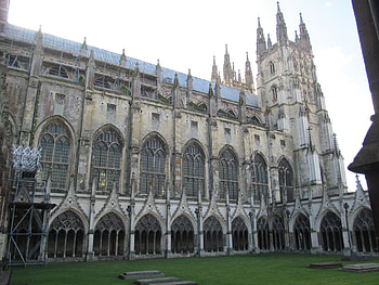 Inner Cloister, Worship, Cathedrals, Churches, Historical, Religious HD wallpaper