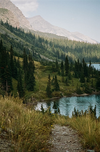 Elizabeth Lake, Montana HD phone wallpaper