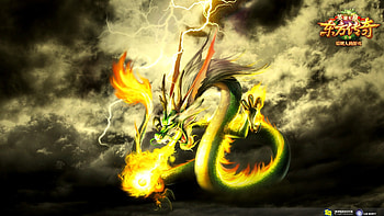 2 Oriental Legend-Dragon King - ... Classic Video Game HD wallpaper