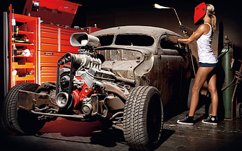 Transport, Auto, Art HD wallpaper