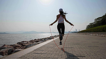 Double jump, Rope Jumping HD wallpaper