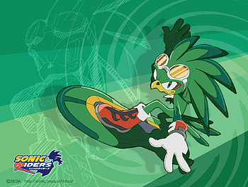Video Game, Jet The Hawk, Sonic Riders HD wallpaper