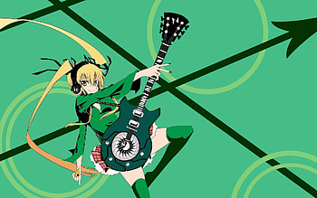 Anime, Arrow, Guitar, Girl, Boot HD wallpaper