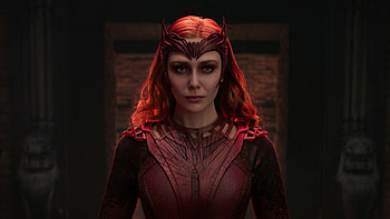 Wanda Maximoff Scarlet Witch Elizabeth Olsee , wanda-maximoff, wanda-vision, superheroes, tv-shows, artstation HD wallpaper