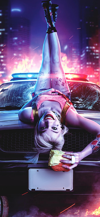 Margot Robbie, Harley Quinn, , Birds of Prey HD phone wallpaper