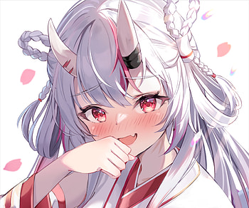 Nakiri Ayame, hololive, Nakiri Ayame, Anime, Virtual Youtuber HD wallpaper