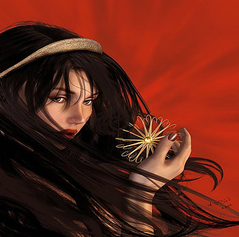 Dare to Touch, lady, fantasy HD wallpaper