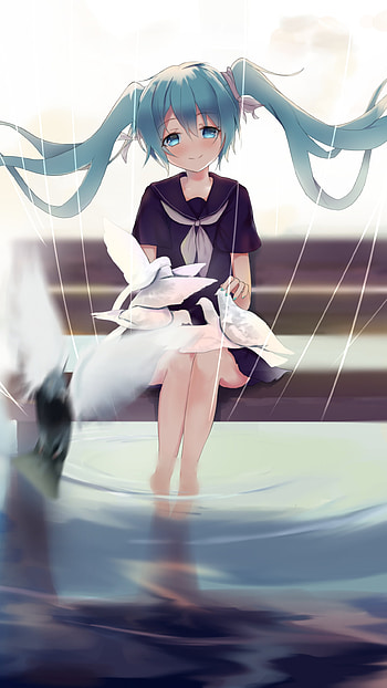 Hatsune Miku — Serene Vocaloid Anime , Hatsune Miku, Anime, Vocaloid HD phone wallpaper