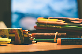 Art, Miscellanea, Miscellaneous, Wood, Wooden, Drawing, Color, Pencils, Painting, Coloured HD wallpaper