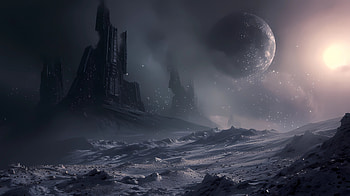 Aftermath 4, dystopian, post apocalyptic, planetscape HD wallpaper