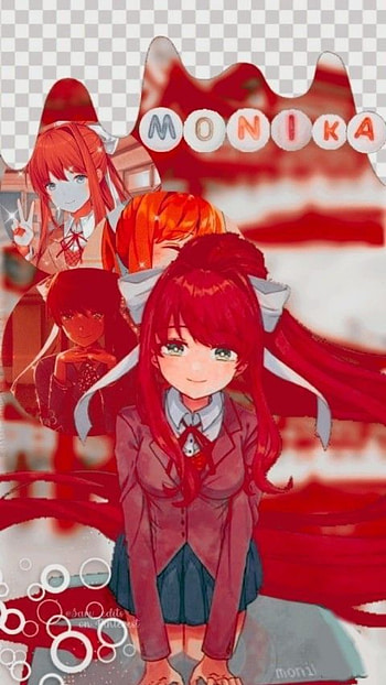 Monika, DDLC, Just Monika HD phone wallpaper