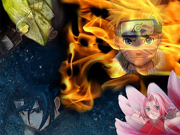 Team 7, colorfulish, stuff, people, anime HD wallpaper