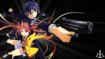 Black Bullet anime, Lollia's dubstep remix, Black Bullet anime, Energetic music HD wallpaper