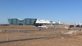 Denver International Airport, $33 billion impact, Colorado HD wallpaper