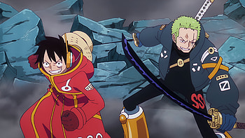 Luffy and Zoro, Anime, One Piece, Roronoa Zoro, Monkey D. Luffy HD wallpaper