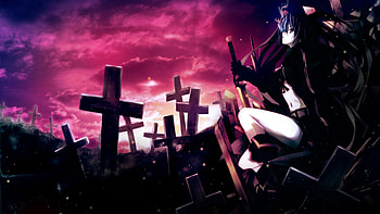 ... Insane Black Rock Shooter :76-BRF , Top4Themes Pack IX HD wallpaper