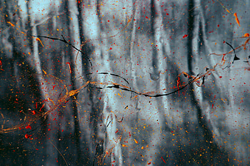Abstract, Paint, Glass, Stains, Spots HD wallpaper
