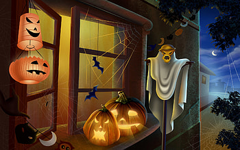 Halloween Themes | Spooky Halloween Themes HD wallpaper