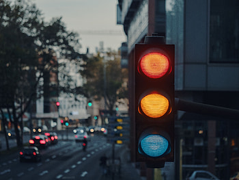 Cities, City, Shine, Light, Traffic Light HD wallpaper